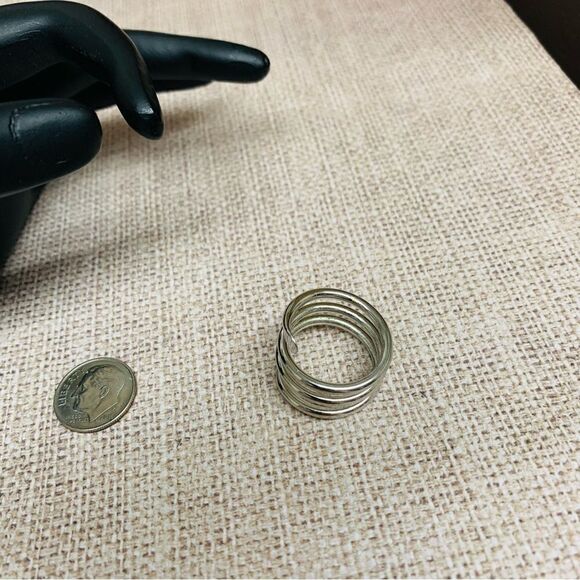 Silver Wrap Ring - Picture 2 of 3